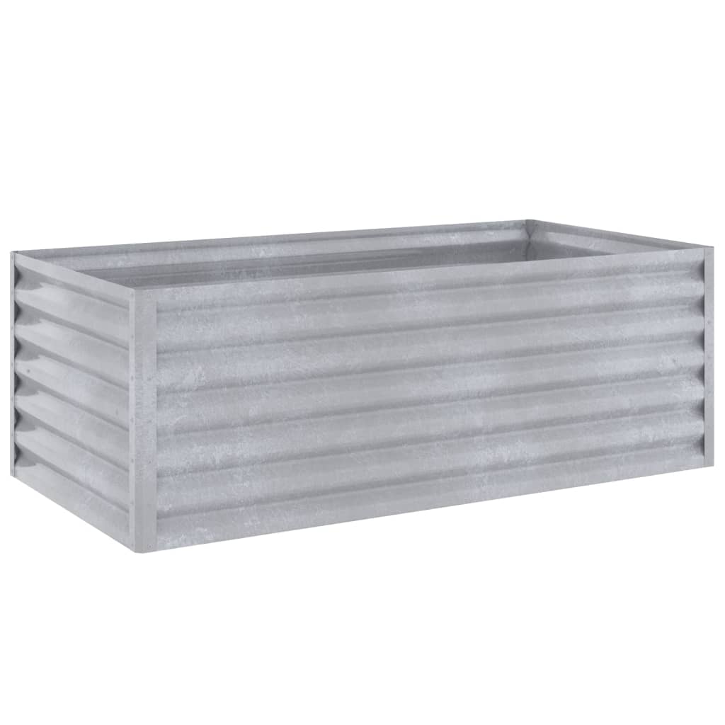 Hochbeet 100x50x36cm Cortenstahl rostig Pflanzbeet Pflanzkasten