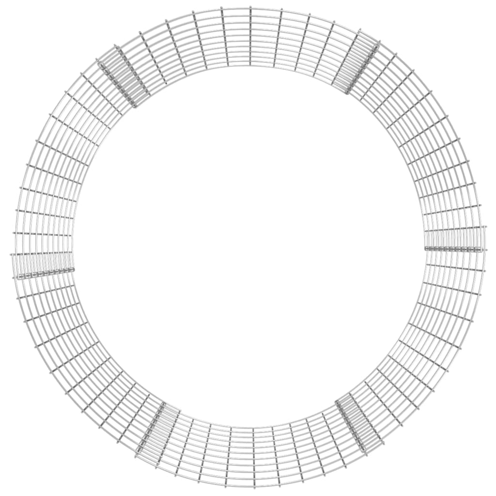 Gartenkomposter Ø100x100 cm Verzinkter Stahl Kompostbehälter Rotte
