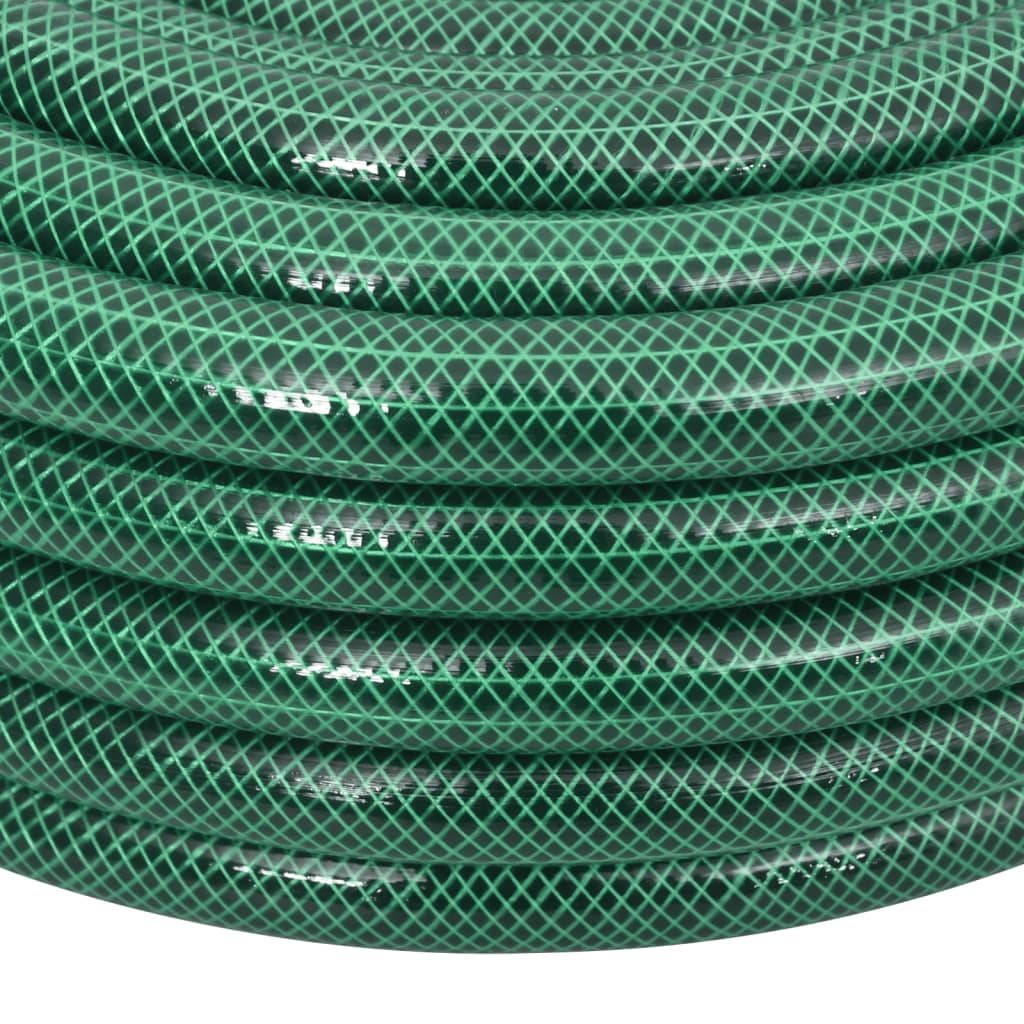 Gartenschlauch Grün 50 m PVC verstärkt Wasserschlauch