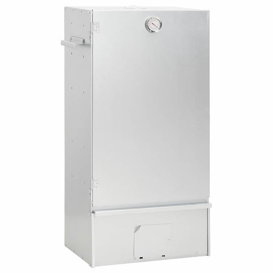Räucherofen mit Räuchermehl Smoker 44,5x29x83 cm Stahl Räucherschrank