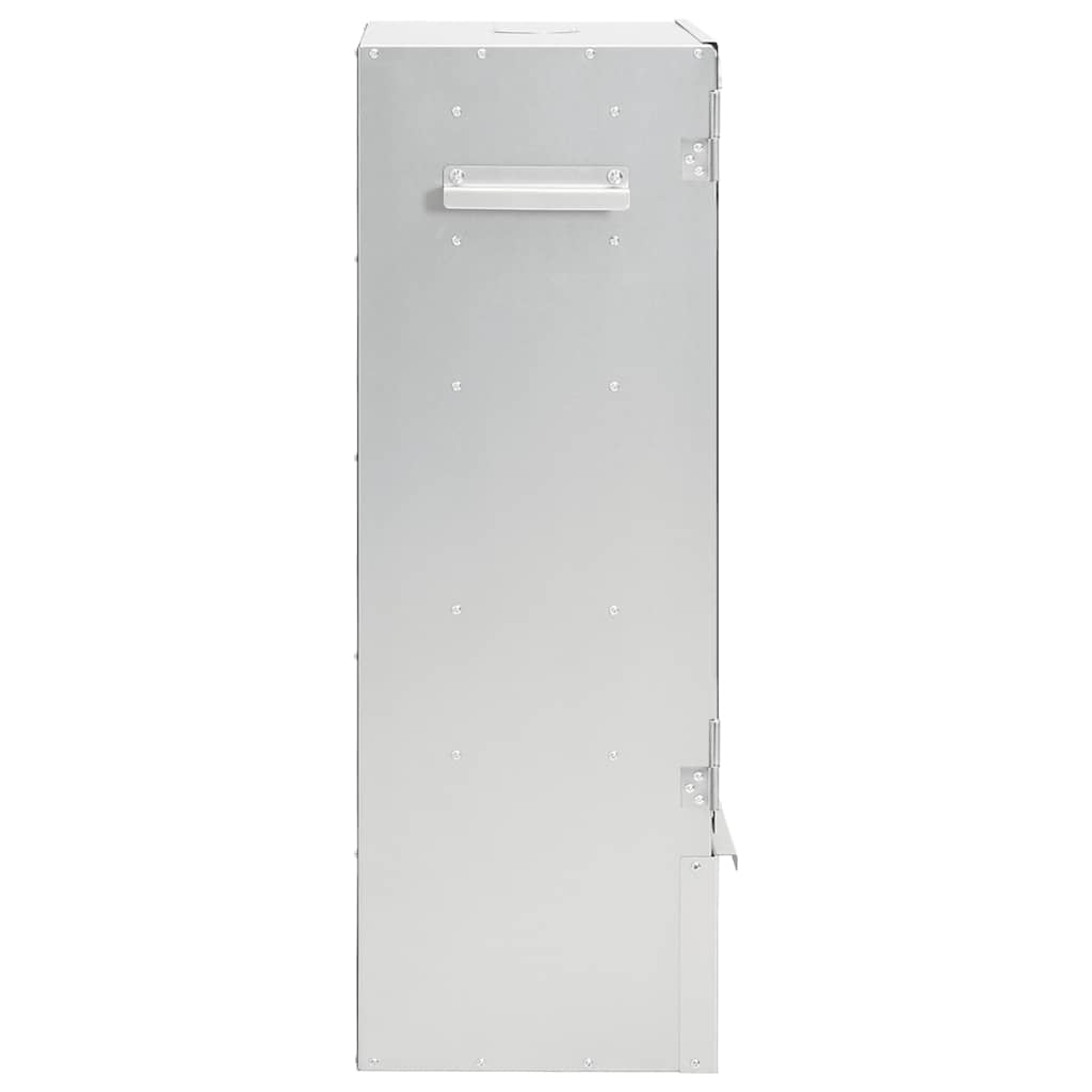 Räucherofen mit Räuchermehl 44,5x29x83 cm Verzinkter Stahl Räucherschrank