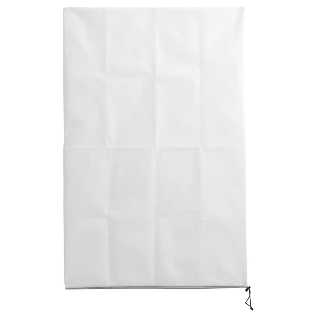 Wintervlies mit Reißverschluss 2 Stk. 70 g/m² 1x1,55 m Frostschutz Gartenvlies Pflanzenschutz