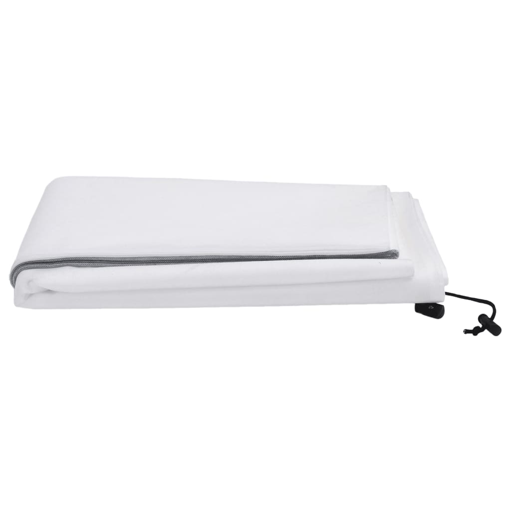 Wintervlies mit Reißverschluss 2 Stk. 70 g/m² 1x1,55 m Frostschutz Gartenvlies Pflanzenschutz