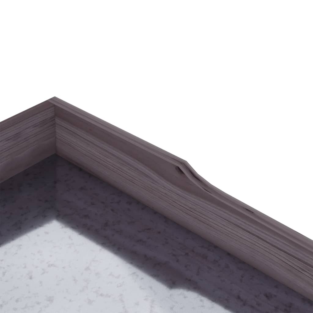 Pflanztisch mit Ablagen Grau 78x38x82,5 cm Massivholz Tanne verzinkt