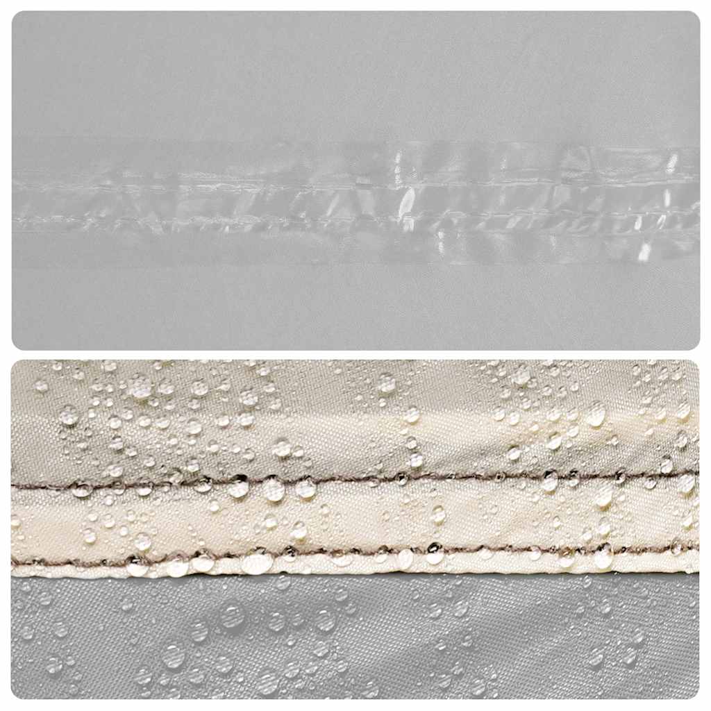 Beistellzelt Grau Wasserdicht Lagerzelt Aufbewahrungszelt