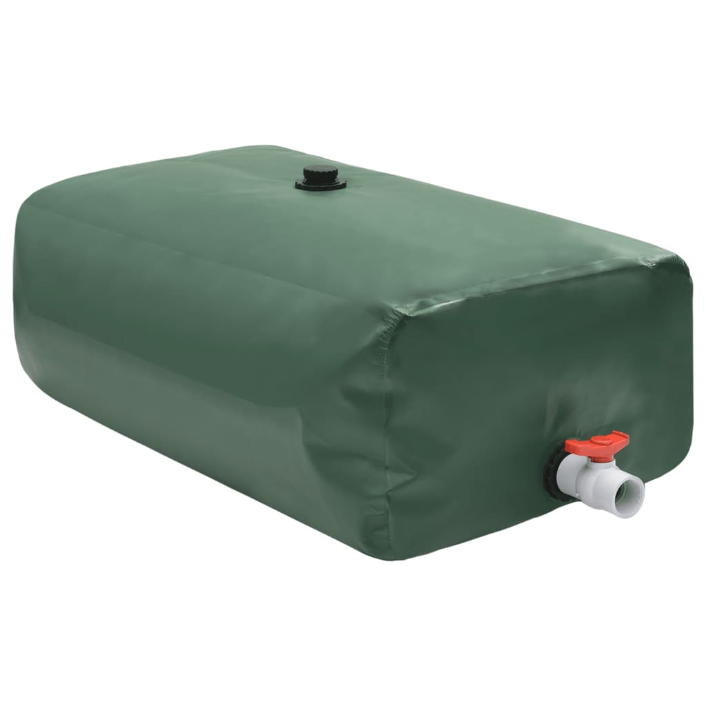 Wassertank XXL Wasserspeicher Faltbar PVC 1500 L langlebig stabil Regentonne