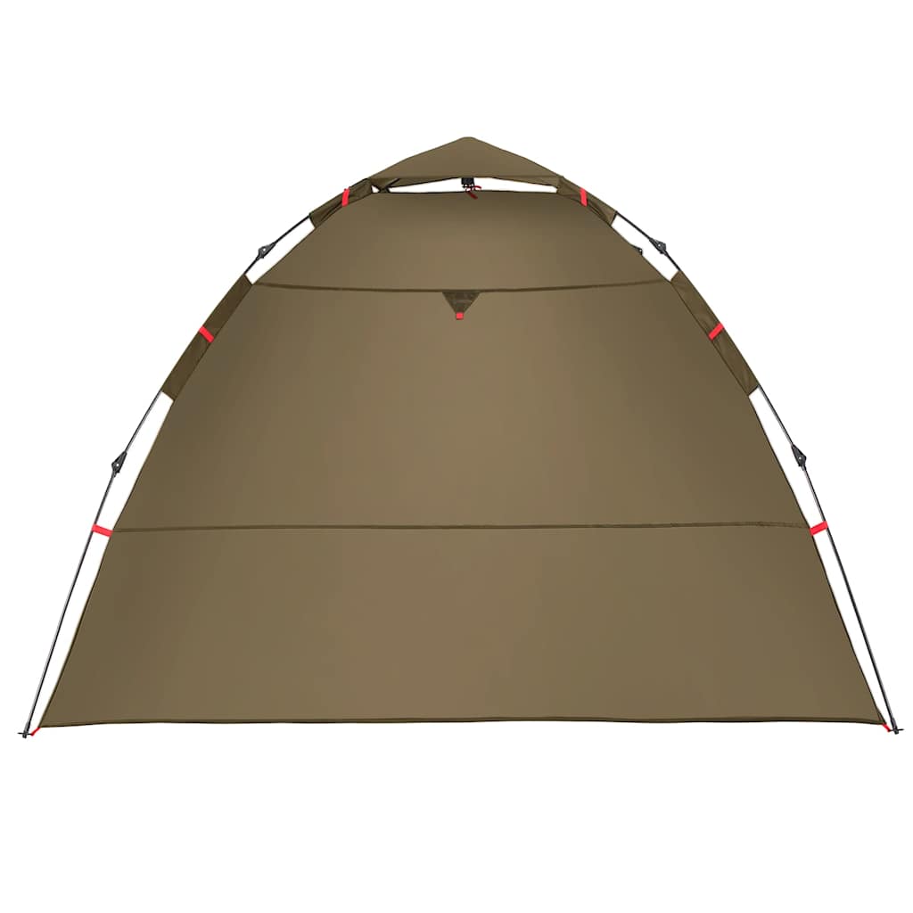 Angelzelt 4 Personen Olivgrün Quick Release Wasserdicht Camping Anglerzelt