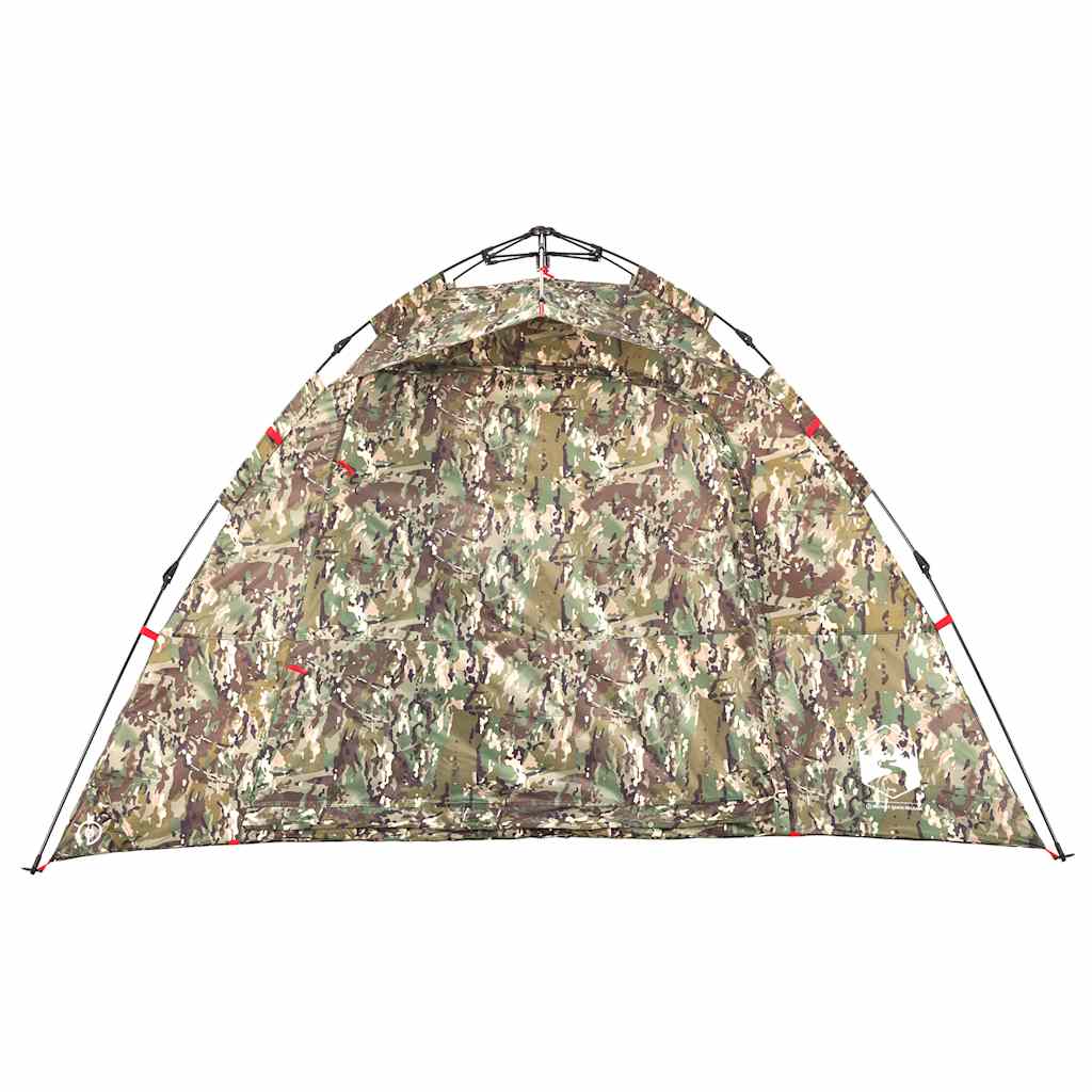 Angelzelt 4 Personen Tarnmuster Quick Release Wasserdicht Camping Anglerzelt