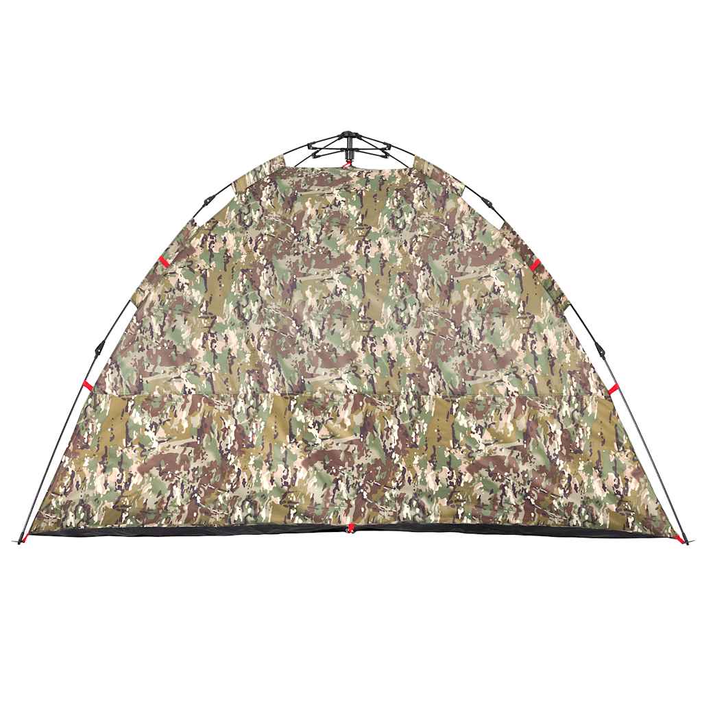Angelzelt 4 Personen Tarnmuster Quick Release Wasserdicht Camping Anglerzelt