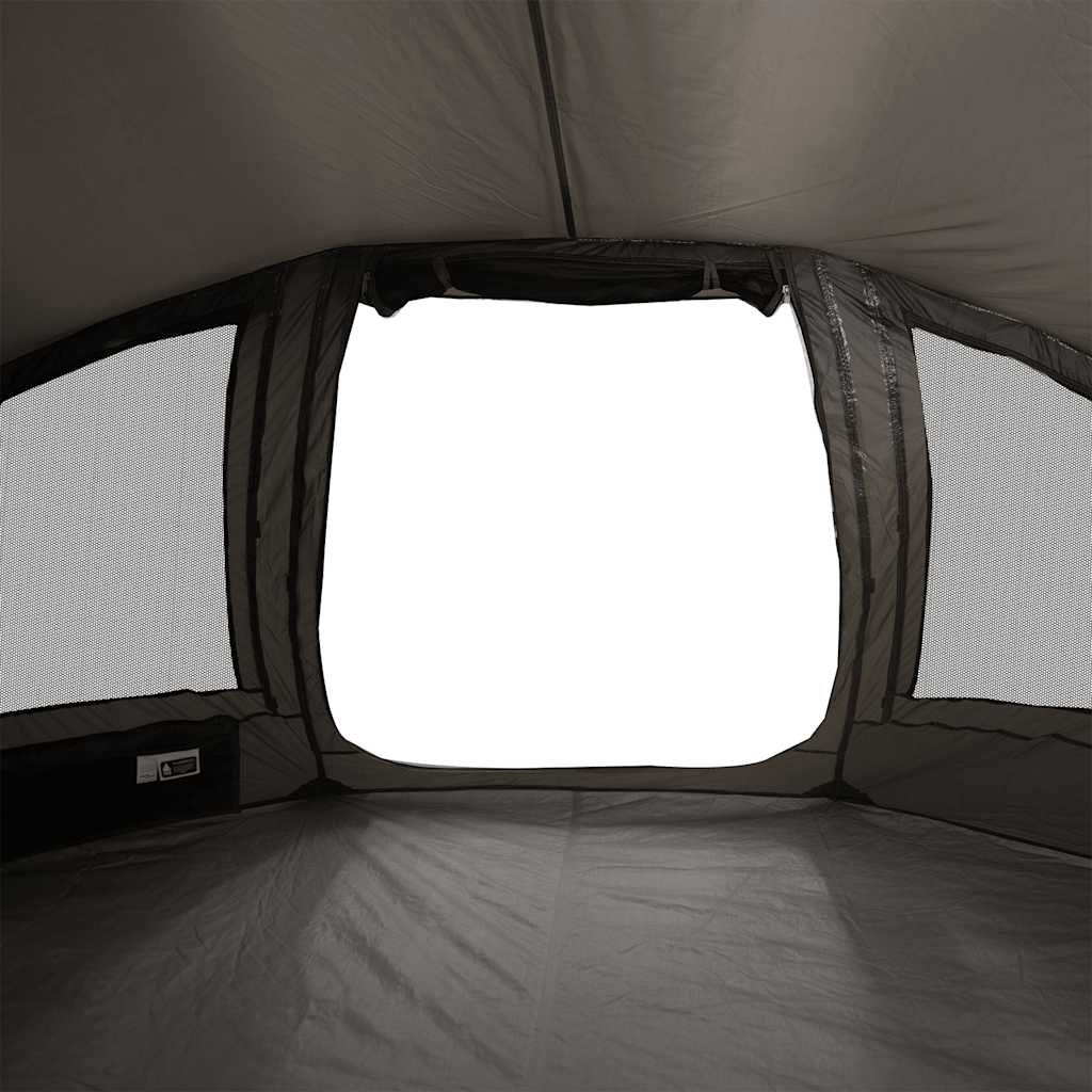 Zelt 5 Personen Grau Wasserdicht Camping Angeln Gruppenzelt