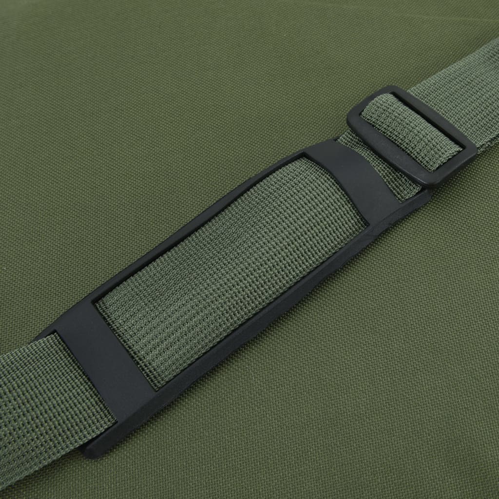 Angeltasche wasserdicht isoliert olivgrün 57x35x34 cm Anglertasche Fischertasche