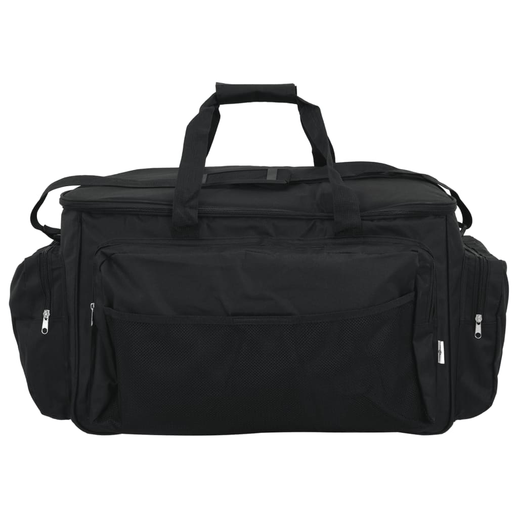 Angeltasche wasserdicht isoliert schwarz 57x35x34 cm Anglertasche Fischertasche