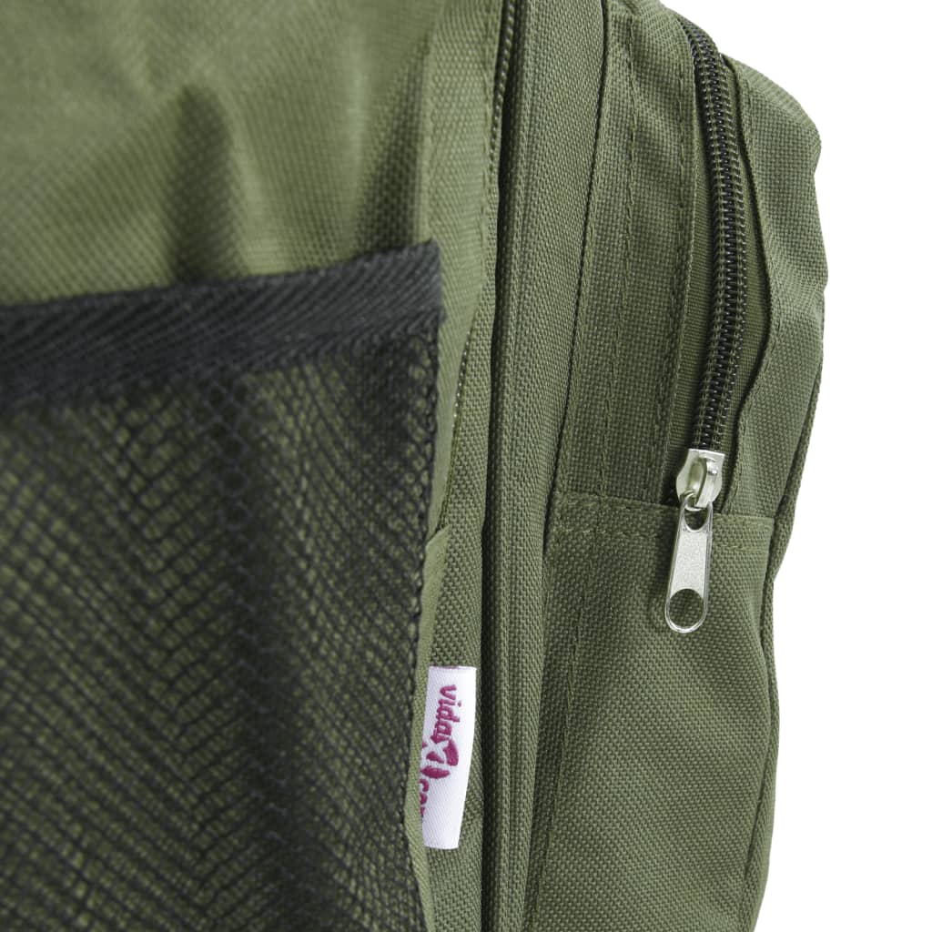 Angeltasche wasserdicht isoliert olivgrün 84x35x35 cm Anglertasche Fischertasche