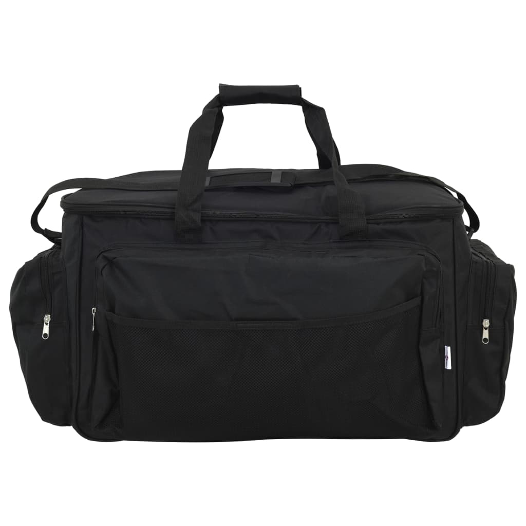 Angeltasche wasserdicht isoliert schwarz 84x35x35 cm Anglertasche Fischertasche
