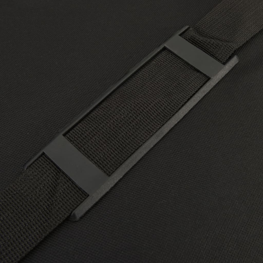 Angeltasche wasserdicht isoliert schwarz 84x35x35 cm Anglertasche Fischertasche