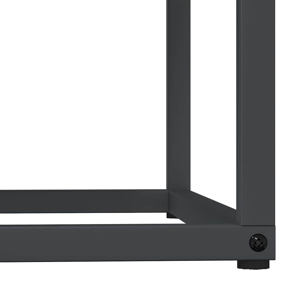 Brennholzregal Anthrazit 69,5x35x81 cm Kaltgewalzter Stahl Feuerholzständer