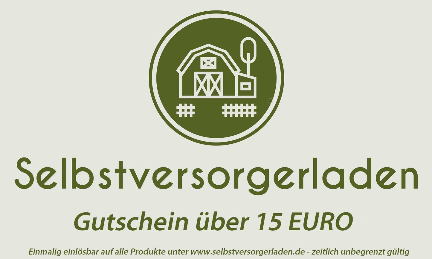 Selbstversorgerladen-Geschenkgutschein