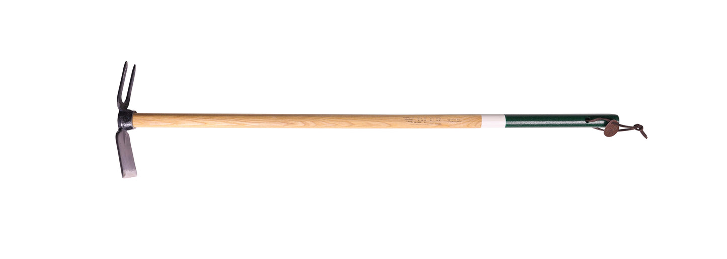 Gartenhacke "Lily M" 2-Zinken-Doppelhacke Stiel 1050 mm geschmiedet stabil