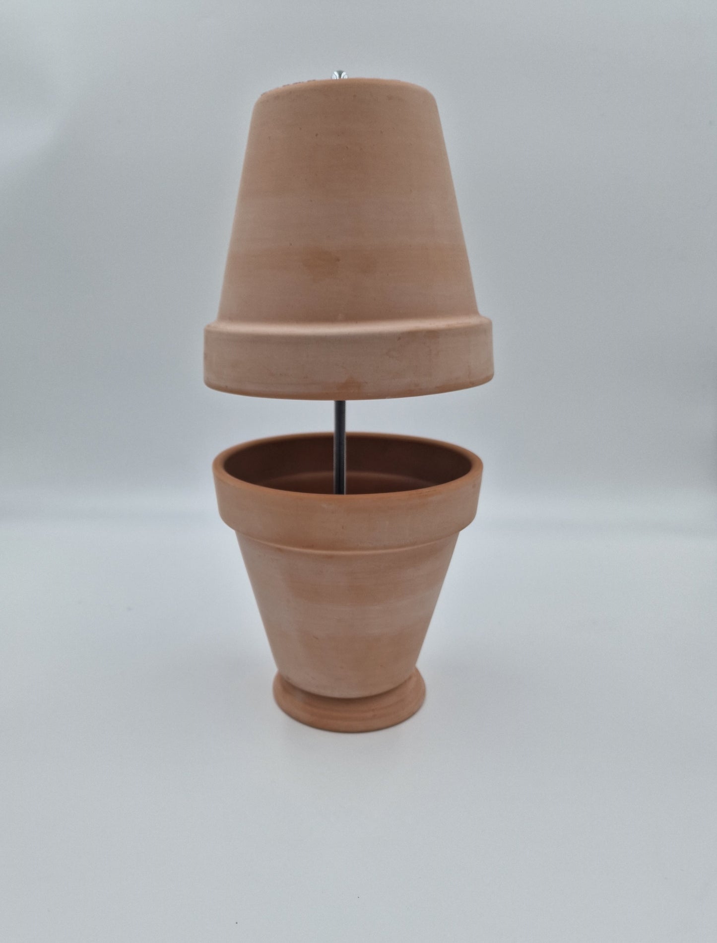 Teelichtofen Tischkamin Tischofen doppelwandig Tischdeko DIY 4 Kerzen sandfarben