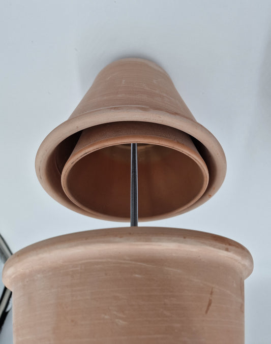 Teelichtofen Tischkamin Tischofen doppelwandig Tischdeko DIY 5 Kerzen marmoriert