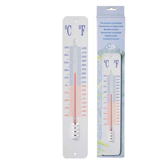 Esschert Design Wandthermometer 45 cm TH13 Celsius Fahrenheit -40°C bis 52°C