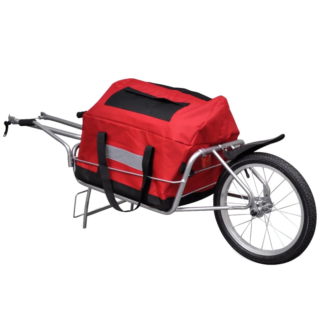 Transporthänger Fahrrad 2 in 1 Lastenrad Aufbewahrungsbeutel 40 kg Schubkarre