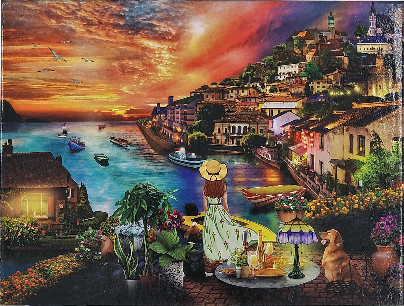 Puzzle 1000 Teile Seaside Holidays 69x51 cm Urlaub am Meer Gehirntraining Jigsaw