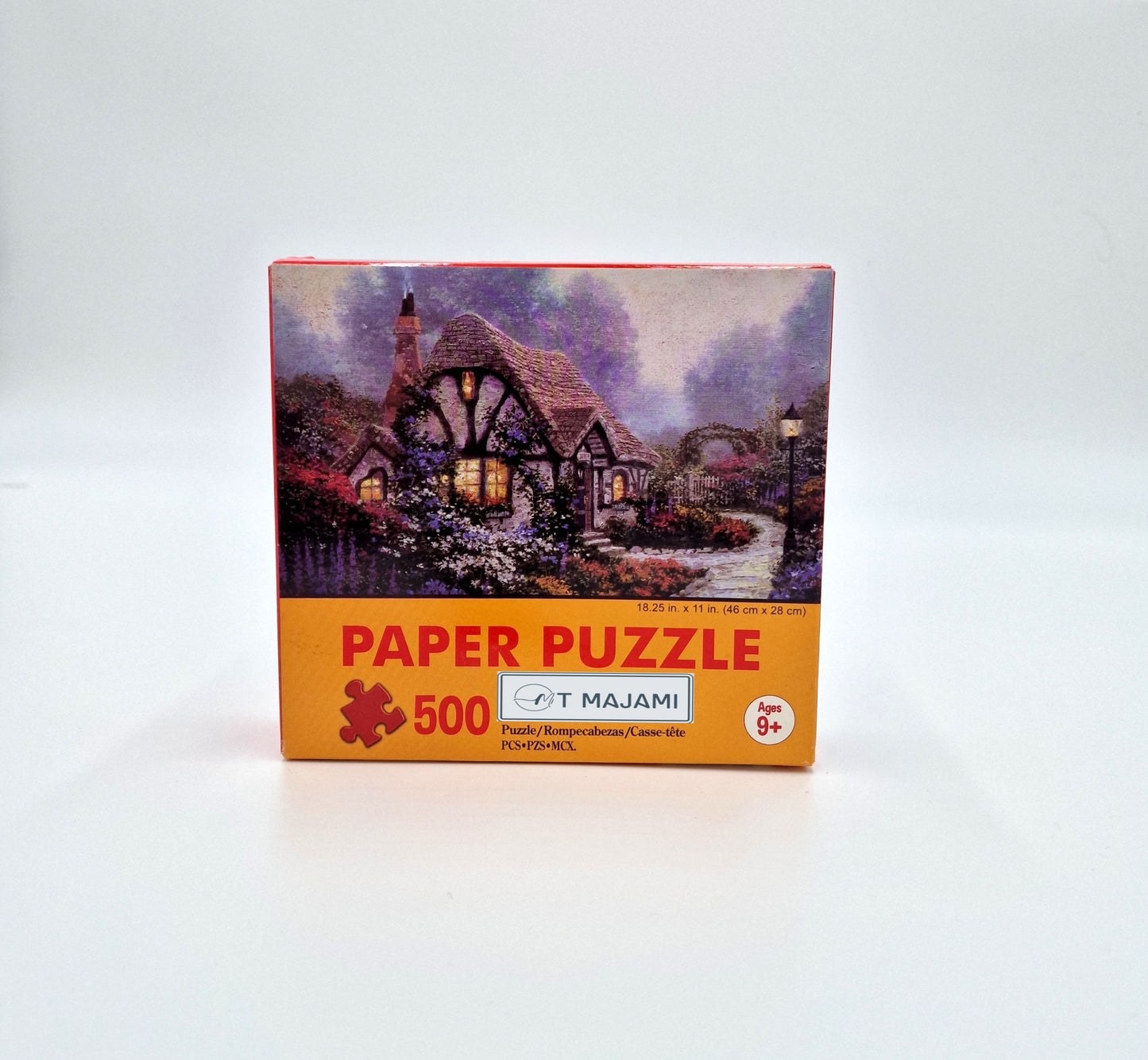 Puzzle 500 Teile Cottage 46 x 28 cm England Bauernhaus romantisch Gehirntraining ab 9 Jahren