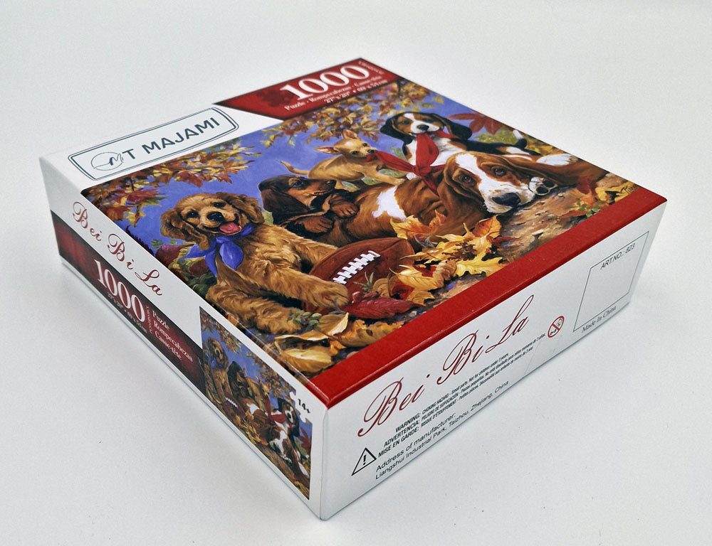 Puzzle 1000 Teile Cute Dogs 69x51 cm Hunde Welpen Gehirntraining Jigsaw Tiere