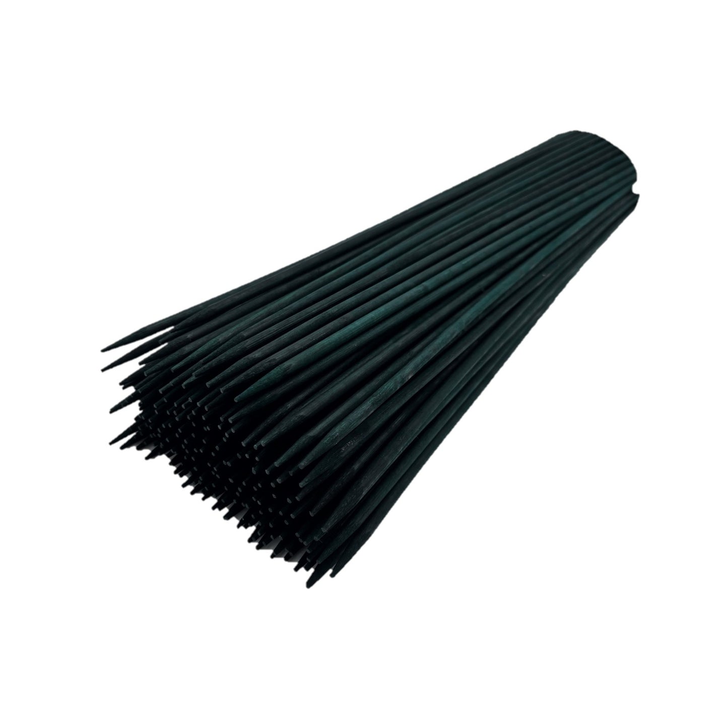 50 Splittstäbe 60 cm Ø 5,5 mm Pflanzstäbe Rankhilfe Pflanzenstab Grün