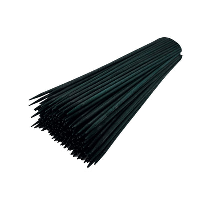 50 Splittstäbe 60 cm Ø 5,5 mm Pflanzstäbe Rankhilfe Pflanzenstab Grün