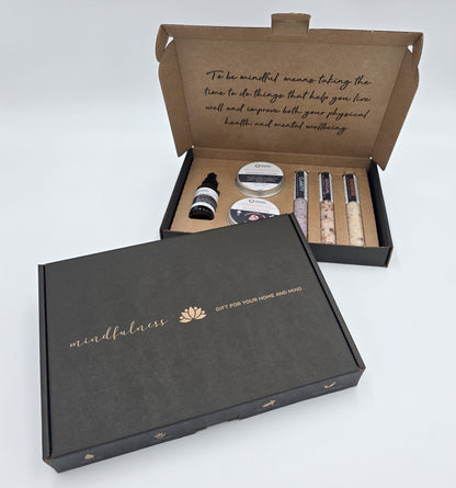 Bath Salt Gift Set, 7 decorative bottles, 7 Days of Selfcare, 40g bath additive