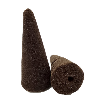 12x Herbal Backflow Incense Cones White Sage Scent Yoga Meditation Relaxation