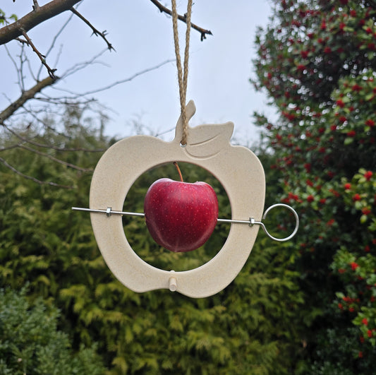 Apfelfutterhalter Meisenknödelhalter 18x16 cm robuster Vogel-Futterhalter