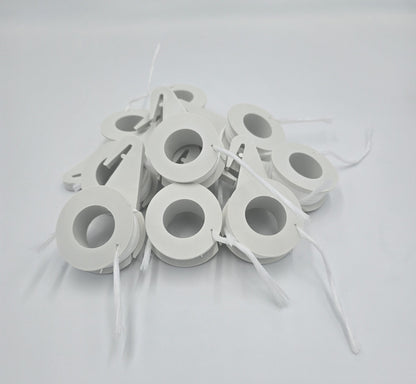 10 x Greenhouse Hanging Rollers, 8 Meters of Synthetic Yarn, Tomato Rollers, String Guide, Trellis Support