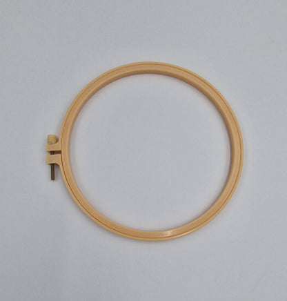 DIY Embroidery Kit, Embroidery Hoop, Flowers, Bee, Ø 18 cm, Painting, Wall Decoration, Beginner 