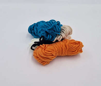 DIY Embroidery Kit, Embroidery Hoop, Fox Ø 18 cm, Painting, Wall Decoration, Beginner-Friendly 