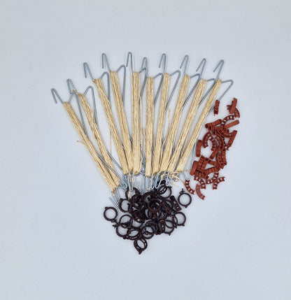 Professional tomato hooks, 15 pieces; cucumber hooks; climbing aid with 5 m of compostable twine each + accessories