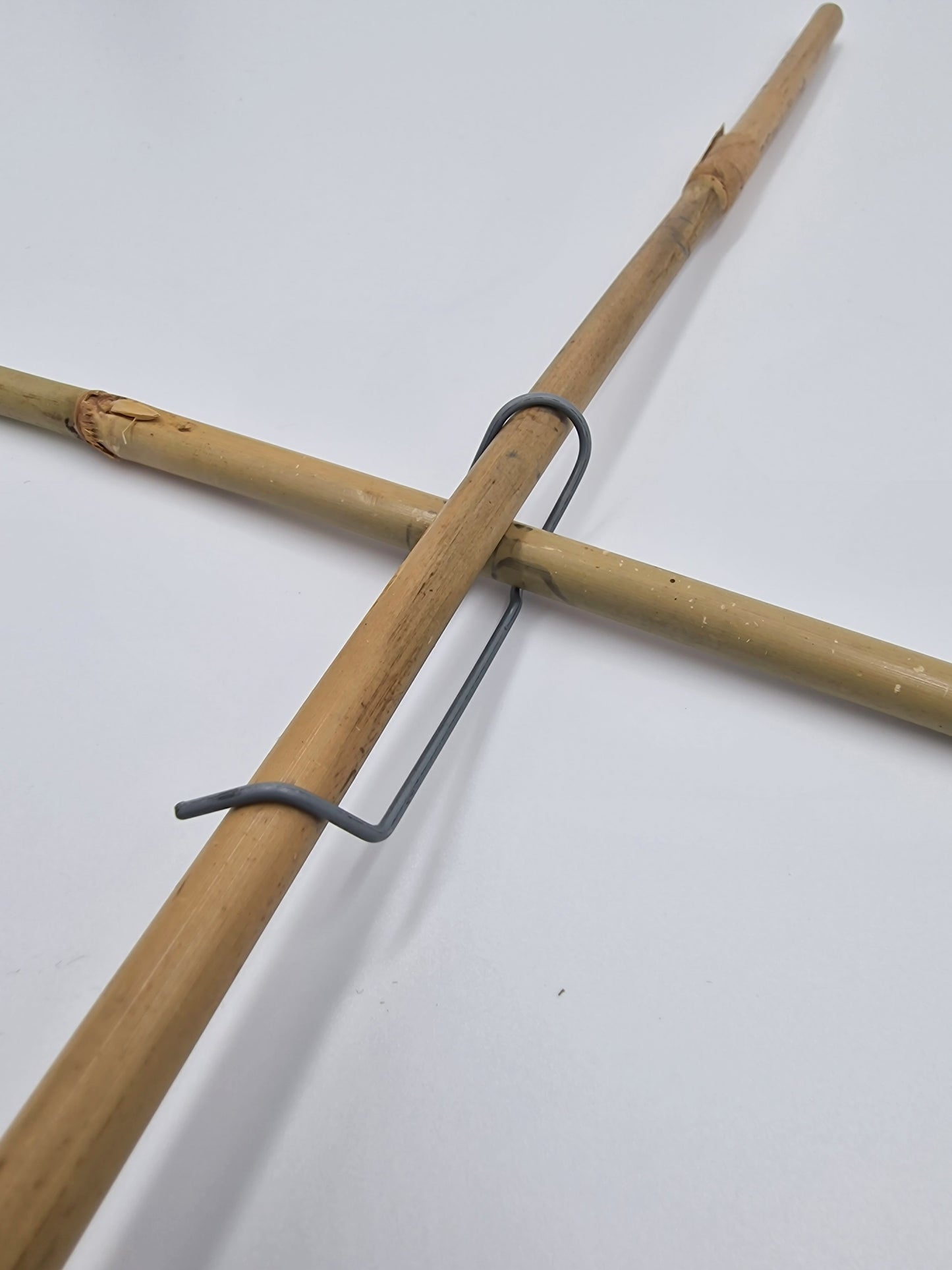100 Stk Tonkinklammern Stangenverbinder Bambusklammer Gerüstklammer ø 8 -10 mm