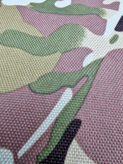 Army-style backpack, 45 liters, camouflage, German Army, water-repellent, desert camouflage, beige 