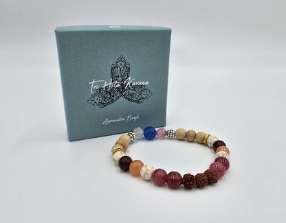 Tri Hiti Karana Bracelet Appreciation 6.5 cm ⌀ Bali Beaded Necklace Flexible