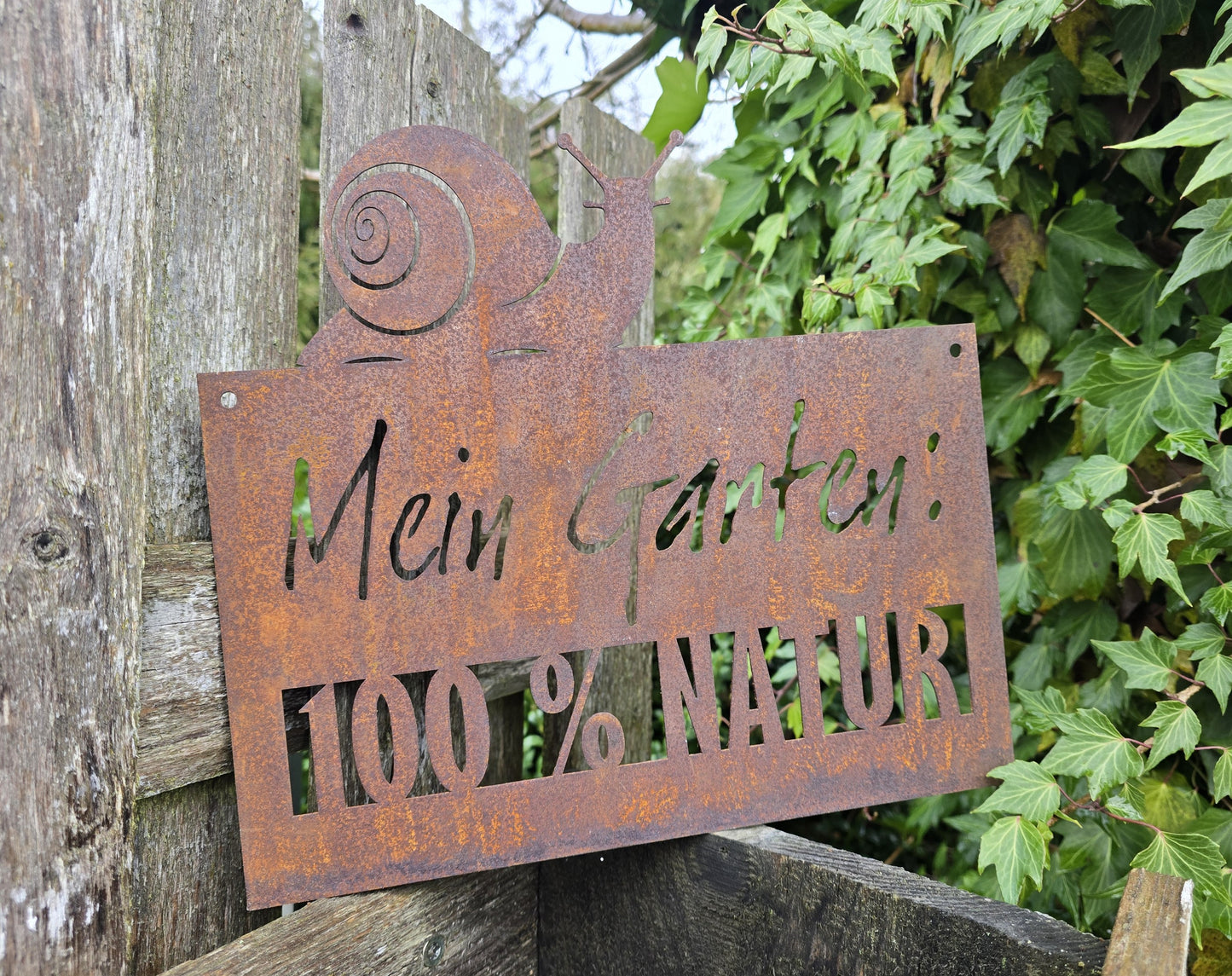 Wind chime driftwood glass 54x20x2.5cm blue white sound chime mobile light chime