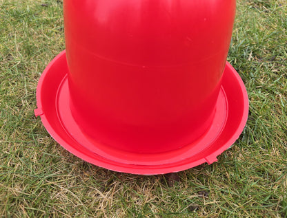 Poultry drinker, chicken drinker, 18 L automatic XL drinker, water dispenser, drinking bowl for poultry