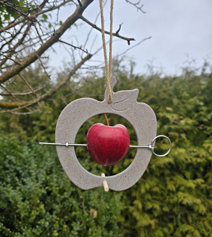 Apfelfutterhalter Meisenknödelhalter 18x16 cm robuster Vogel-Futterhalter