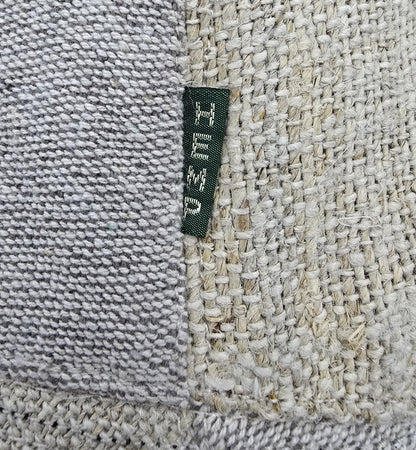 Geflickter Boho-Festivalhut Hanf Baumwolle Hellbraun Natur Nepal Unisex