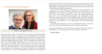 Growing your own mushrooms - Magdalena Wurth, Herbert Wurth - Practical guide (non-fiction)