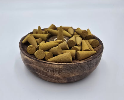 50 x Räucherkegel mit Citronella Duft für Innen Garten Outdoor Yoga Zitronengras