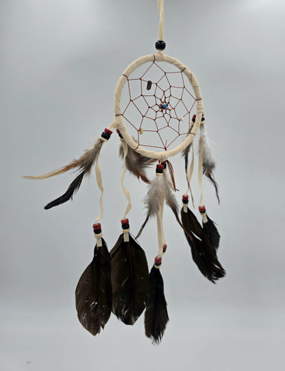 Dreamcatcher Bali 35x11x0.5cm Dreamcatcher round black brown beige medium