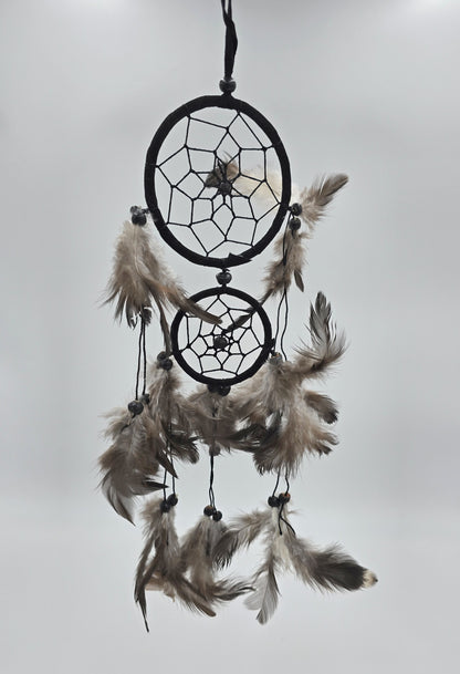 Dreamcatcher Bali 35x11x1cm, round, red, white, black, medium