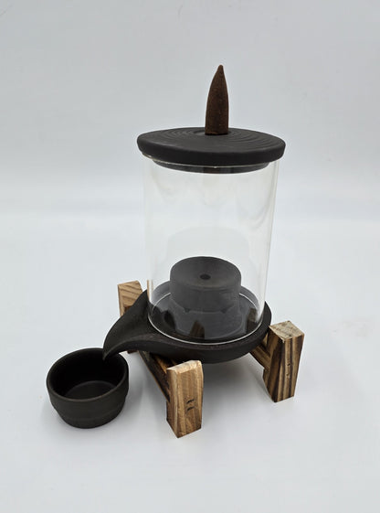 10 x Backflow-Räucherkegel Palo Santo aromatische Räucherkerzen Rückfluss